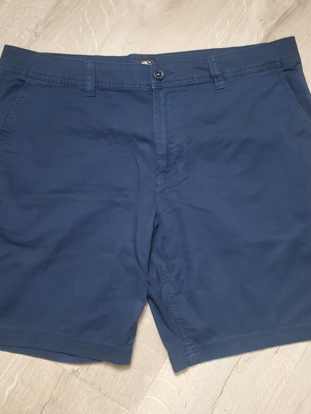 O'Neill Hybrid Chino Shorts Mens Size 40 Blue Flat Front Casual Golf Beach Surf